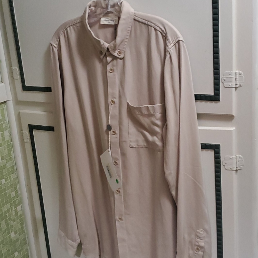 Men's Long Sleeved Button Casual Shirt